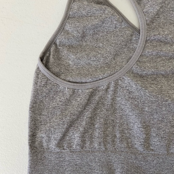 NWOT‎ | Juicy Couture women’s gray gold nonpadded racerback sports bra — 2X - Picture 5 of 6